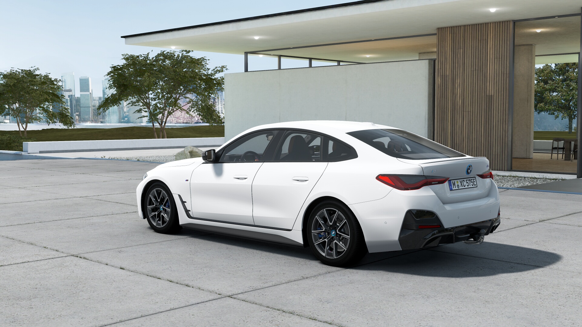 BMW i4 M50 xDrive | bílá Mineral nemetalická | nové české auto | skladem | elektromotor 544 koní | super cena | online nákup | online prodej | autoibuy.com | 